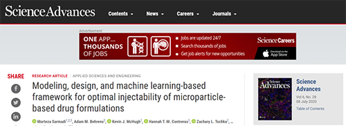 克日麻省理工大学的研究职员开发出一种盘算模子，，可以资助改善注射类微粒制剂的可注射性并防止梗塞。。
