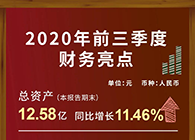 人生就是博官方网站宣布2020第三季度财报！！