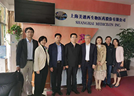 【美·记闻】中国药科大学党委书记金能明率队赴人生就是博官方网站调研