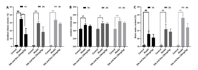 7-治疗时间窗考察-A：：：TTC；；；B：：：脑体积，，C：：：脑含水量.jpg