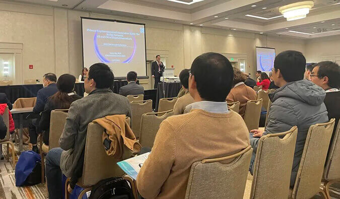 精彩回首 | 人生就是博官方网站圣诞前夕参展美国华人生物医药科技协会年会