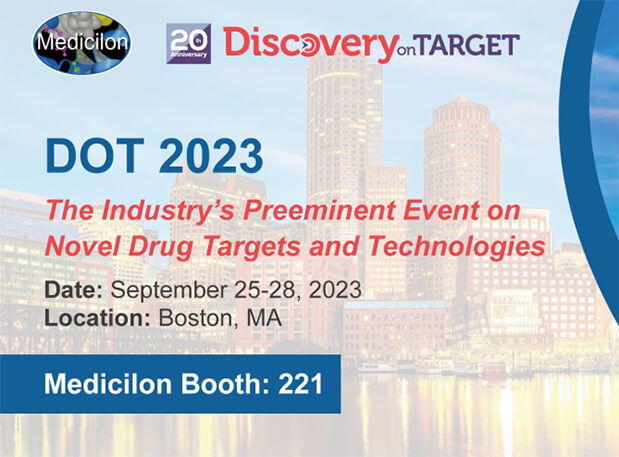 在DOT2023探索新型靶点，，人生就是博官方网站戴学东博士向导团队赴会